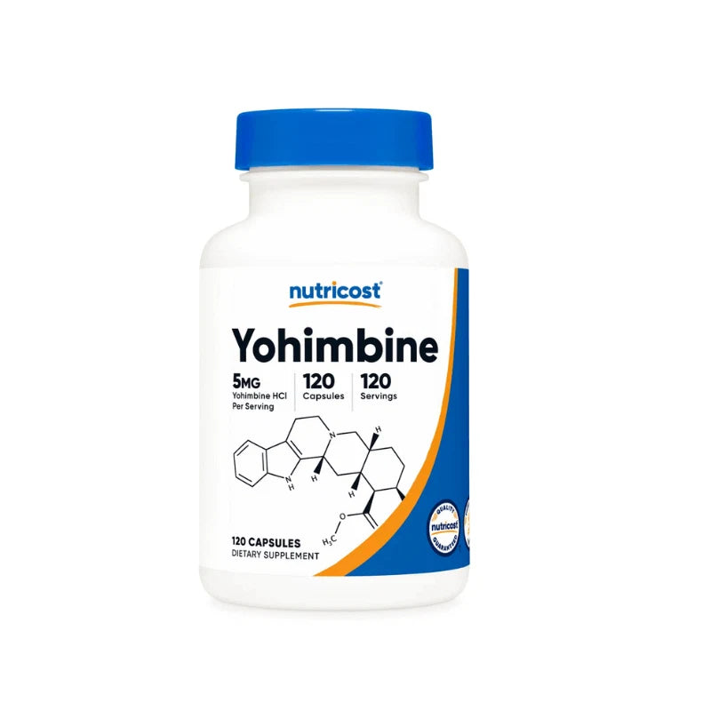 Nutricost Yohimbine 5mg 120 capsules - OX Muscle