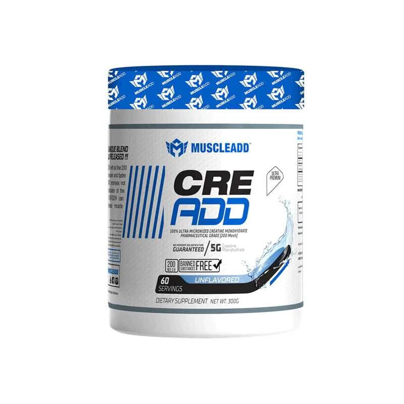 Muscle Add CRE ADD Creatine 300gm - OX Muscle