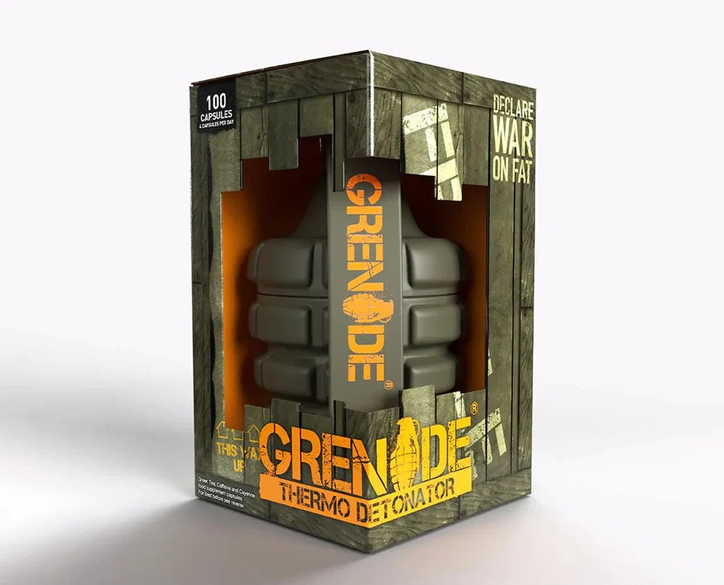Grenade Thermo Detonator 100 Caps 50 Servings - OX Muscle