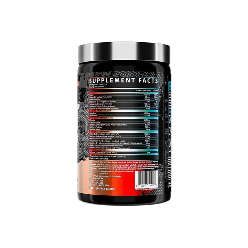 Nutrex Research OUTLIFT Burn - OX Muscle