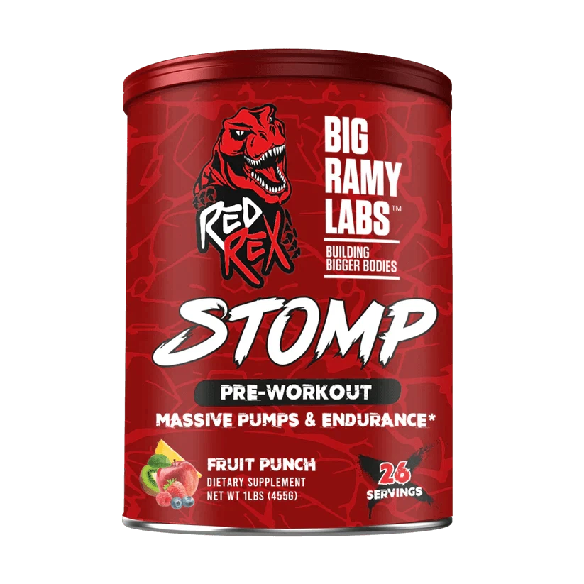 Big Ramy Labs Stomp RED REX Pre-workout - OX Muscle