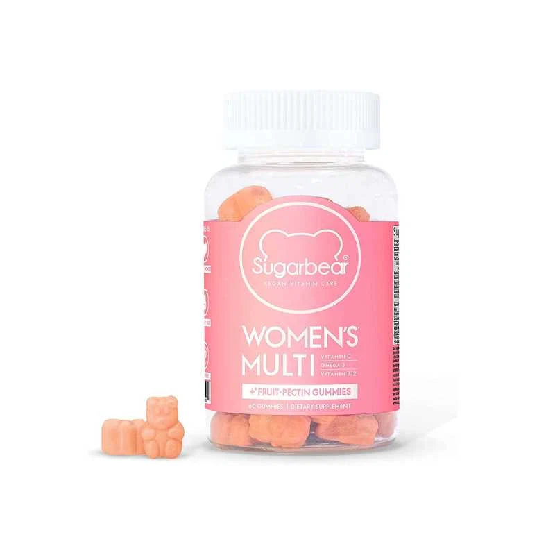 Sugar Bear Women`s Multi Vitamins Vegan Gummies - OX Muscle