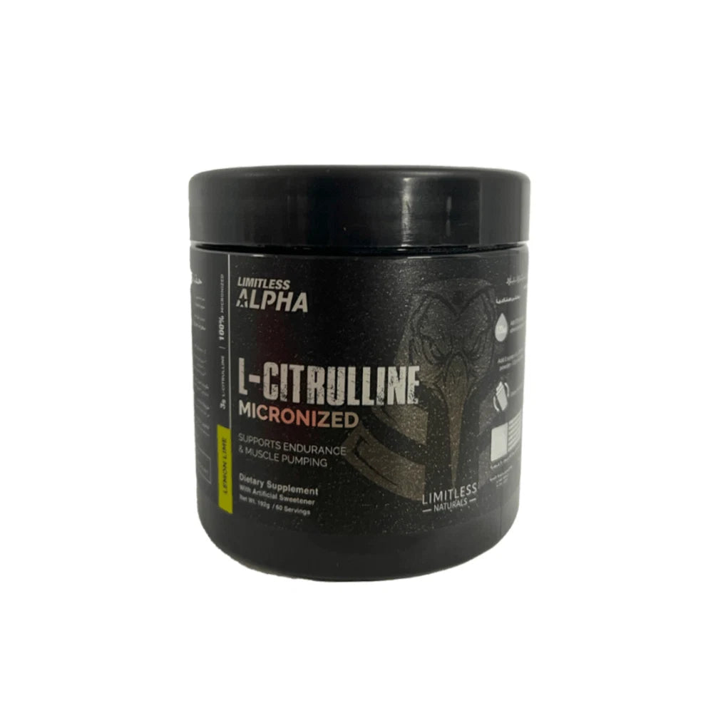 Limitless Alpha L-Citrulline 60 Servings - OX Muscle