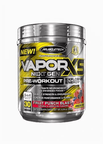 Muscle Tech Vapor X5 Next Gen Pre-Workout - OX Muscle