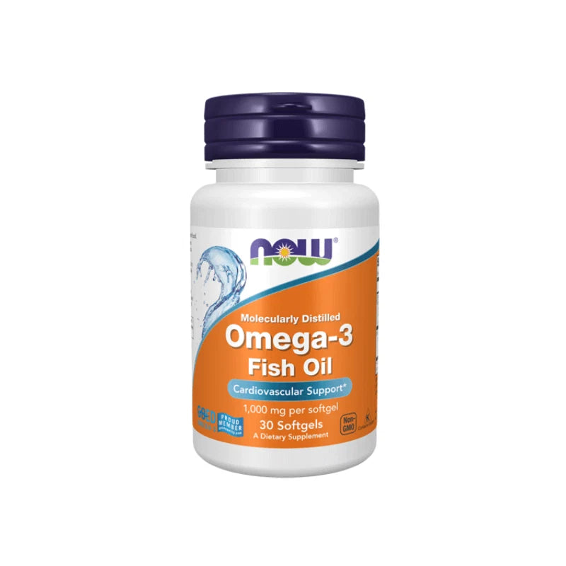 Now Foods Omega 3 30 Softgels - OX Muscle
