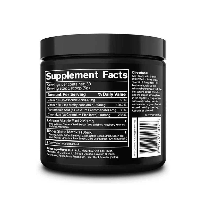 JNX Sports The Ripper Fat Burner - 30 servings - OX Muscle