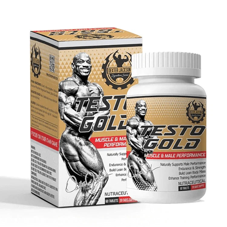 dexter jackson testo gold 60 tablets - OX Muscle