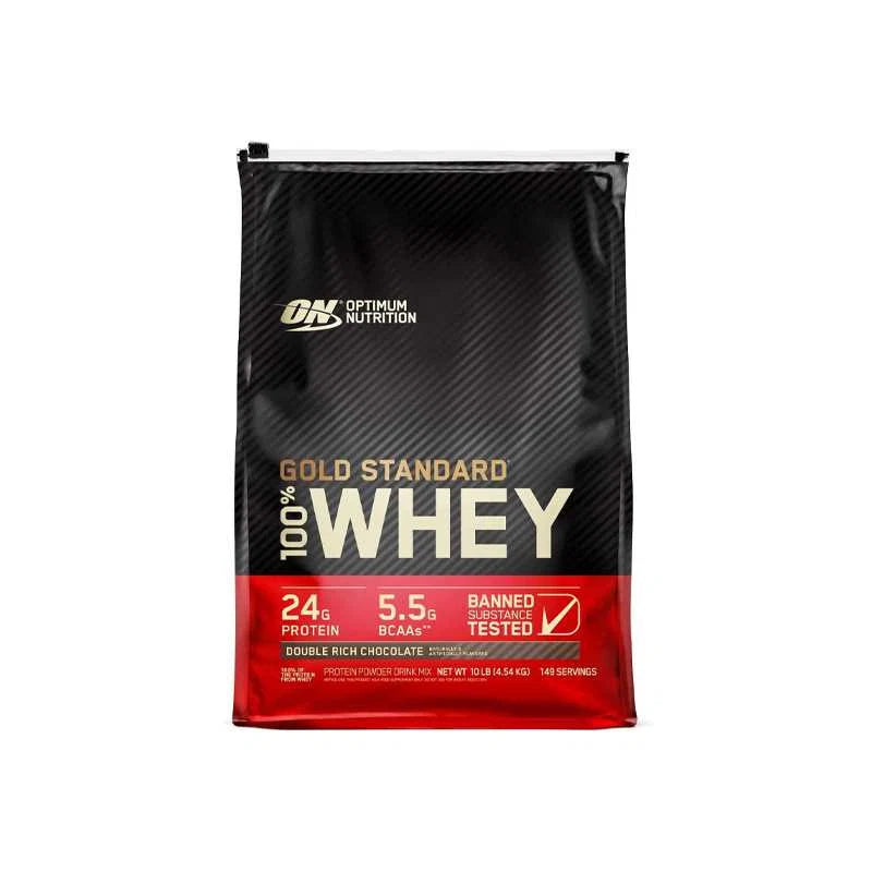 Optimum Nutrition Gold Standard 100% Whey - 4.5kg - 146 Serv - OX Muscle