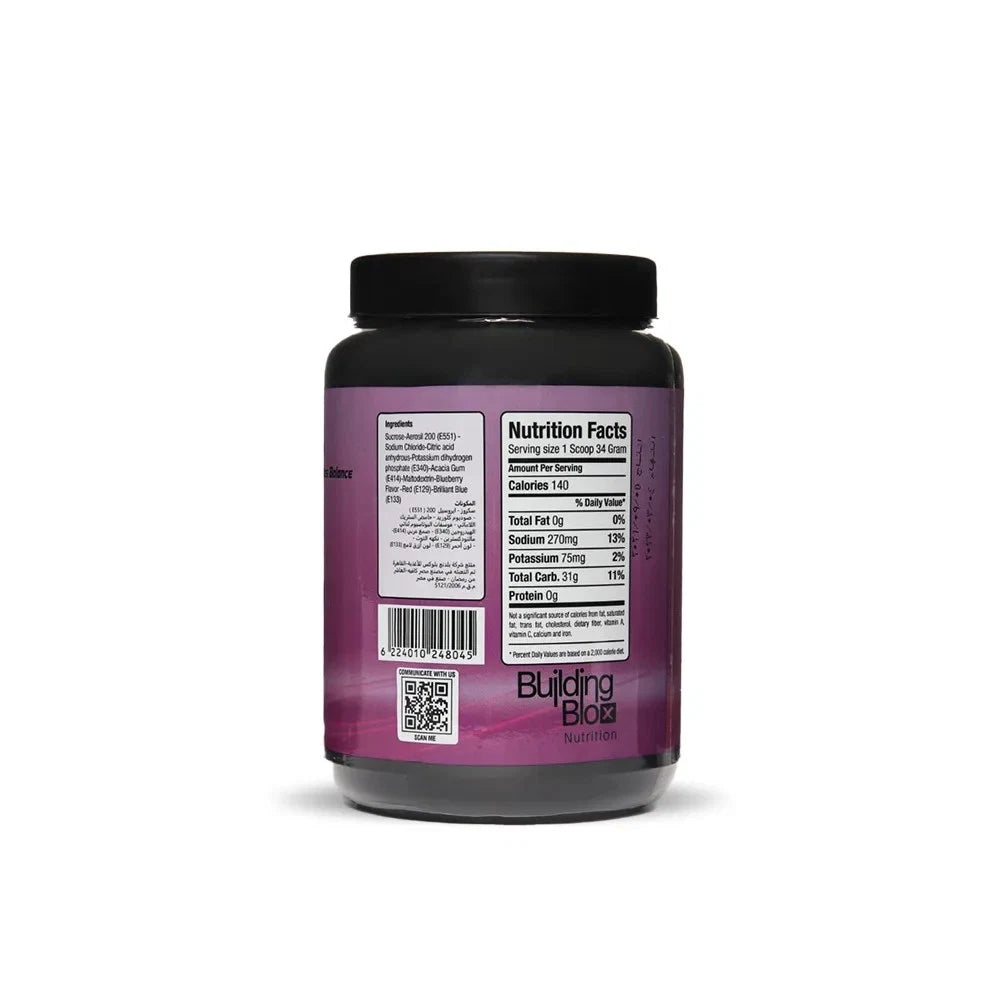 Building Blox Lyte Speed Electrolyte Sports Drink - 1.1kg - 32 serv - OX Muscle