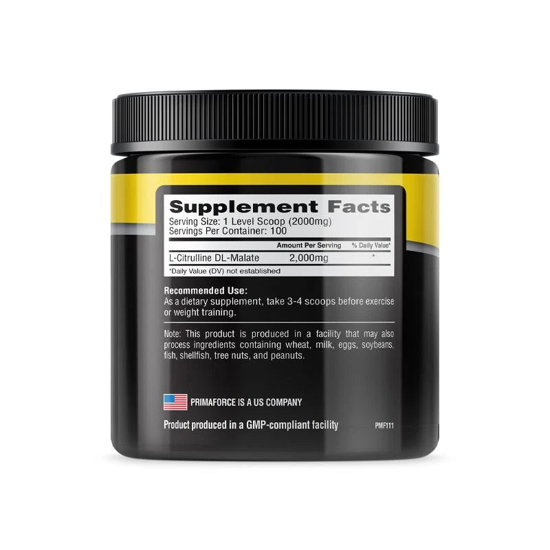 PrimaForce Citrulline Malate - OX Muscle