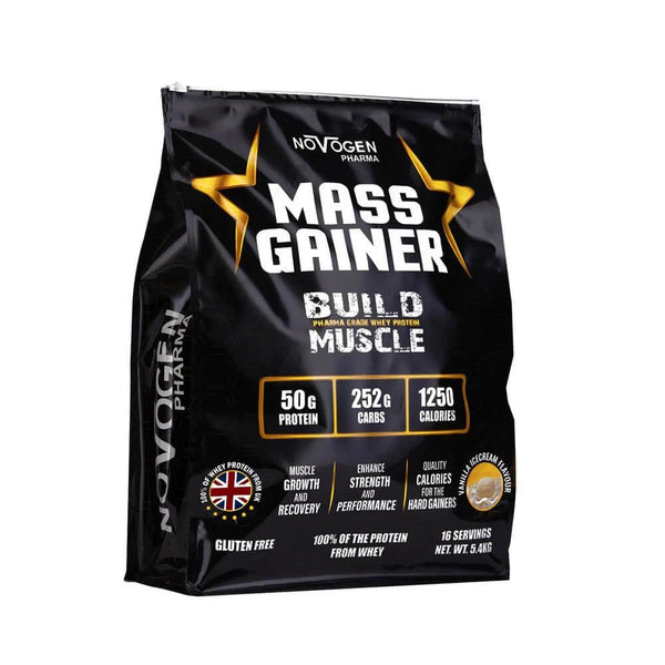 novogen pharma mass gainer 5.4 kg - 16 serv - OX Muscle