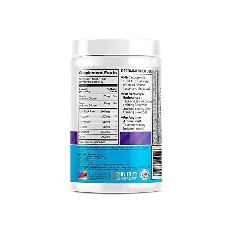 BCAA Amino+ USN 30 Servings - OX Muscle