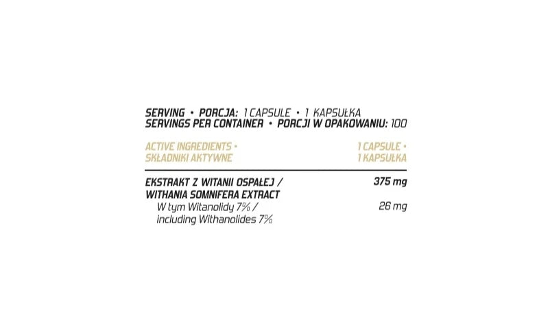 Evolite Nutrition Ashwagandha - OX Muscle