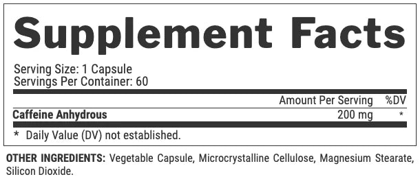 Nutrex Research Caffeine - OX Muscle