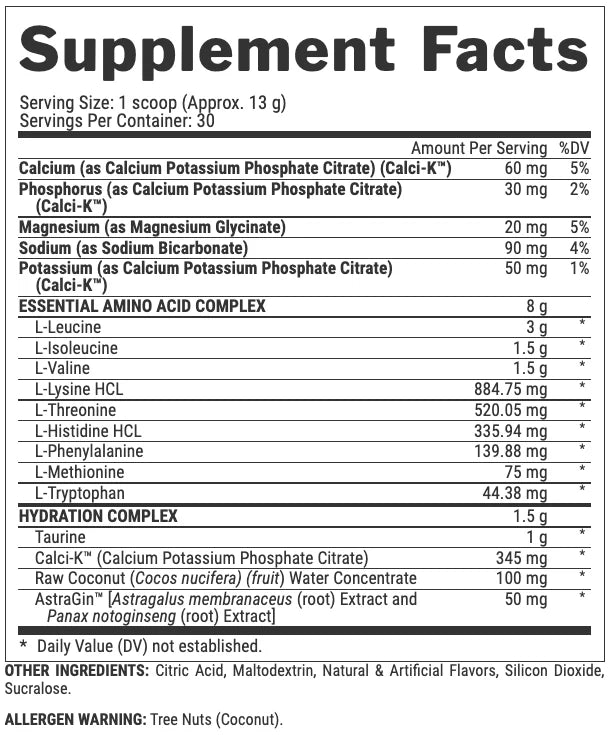 Nutrex Research EAA+ HYDRATION - OX Muscle