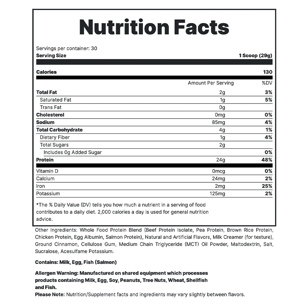 Redcon1 MRE LITE Animal Protein 870 gm - OX Muscle
