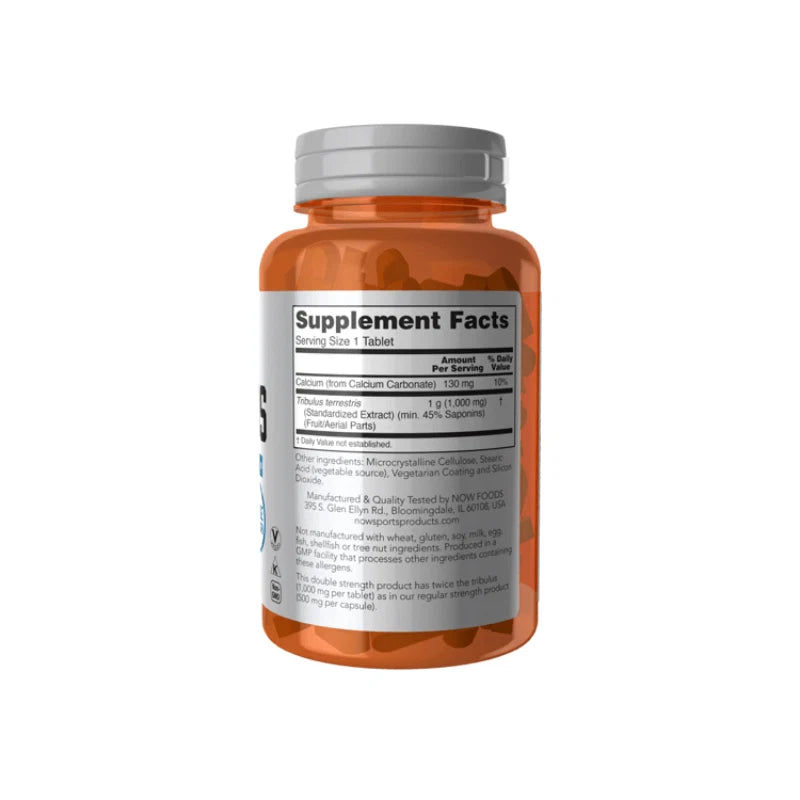 Now Foods Tribulus 1000mg 90 Tablets - OX Muscle