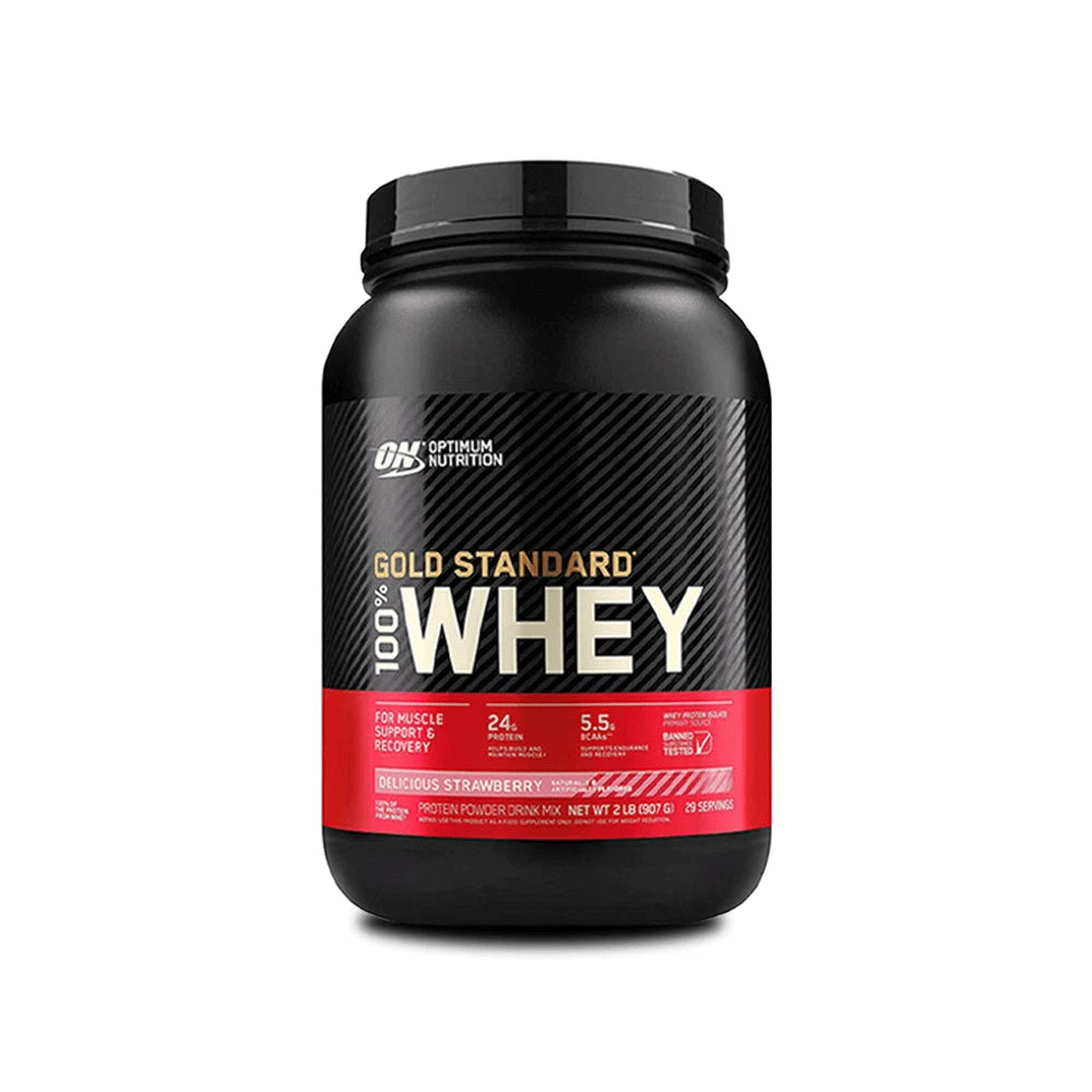 Optimum Nutrition Gold Standard 100% Whey 1kg - 29 servings - OX Muscle