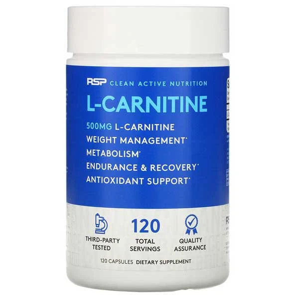 RSP Nutrition L-CARNITINE 120 Capsules - OX Muscle