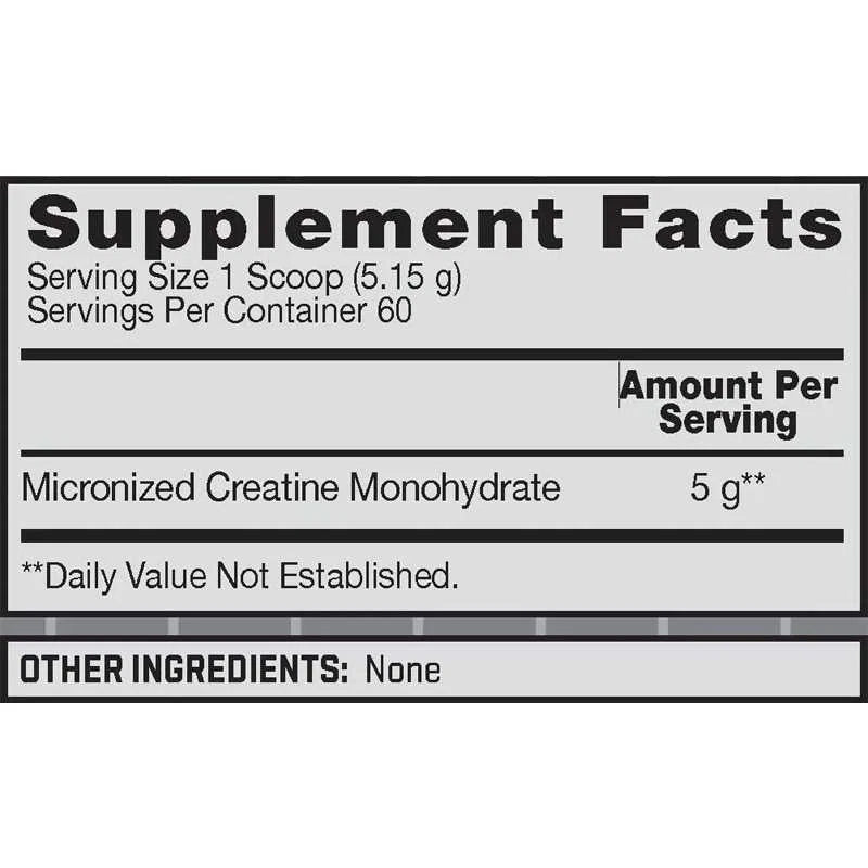 BSN Creatine 309 gm 60 servings - OX Muscle