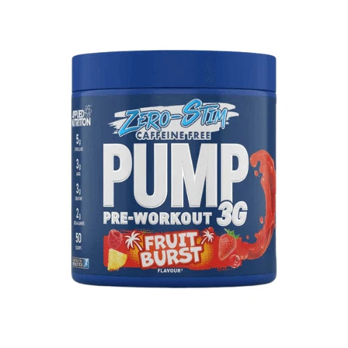 Applied Nutrition PUMP 3G Pre-Workout Zero Stim - OX Muscle