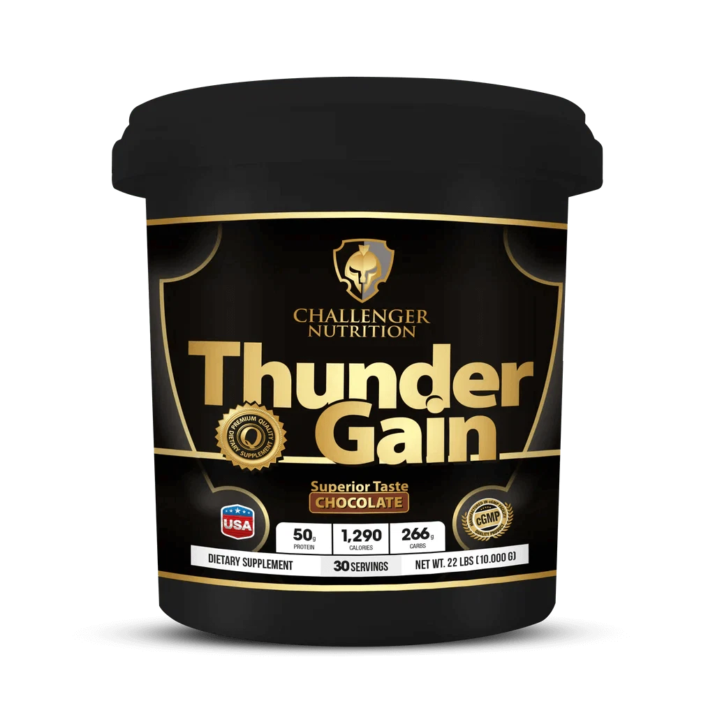 Challenger Nutrition Thunder Gain 30 Servings - OX Muscle
