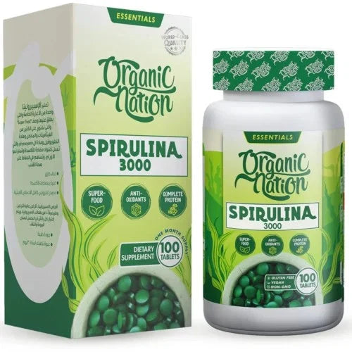 Organic Nation Spirulina Tablet - OX Muscle