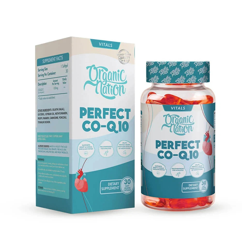 Organic Nation CO-Q10 - OX Muscle