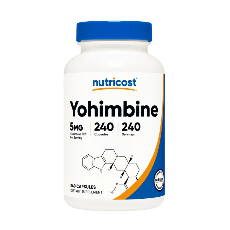 Nutricost Yohimbine 5mg 240 capsules - OX Muscle