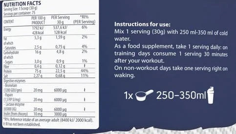 DY Nutrition Whey Complex Tempro 75 Servings - OX Muscle