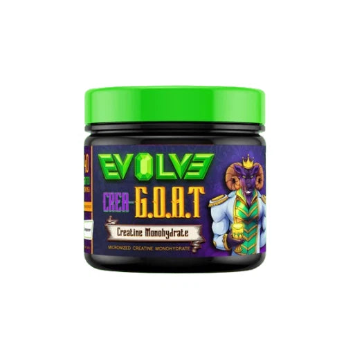 evolve creatine monohydrate - crea goat 40 servings - OX Muscle