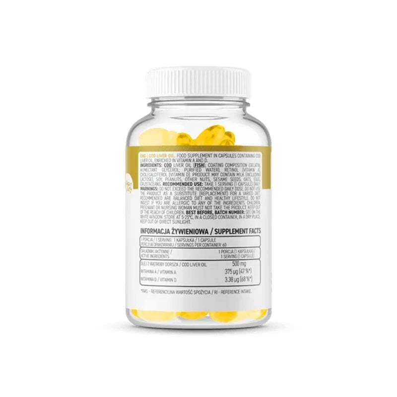 Ostrovit cod liver oil - OX Muscle