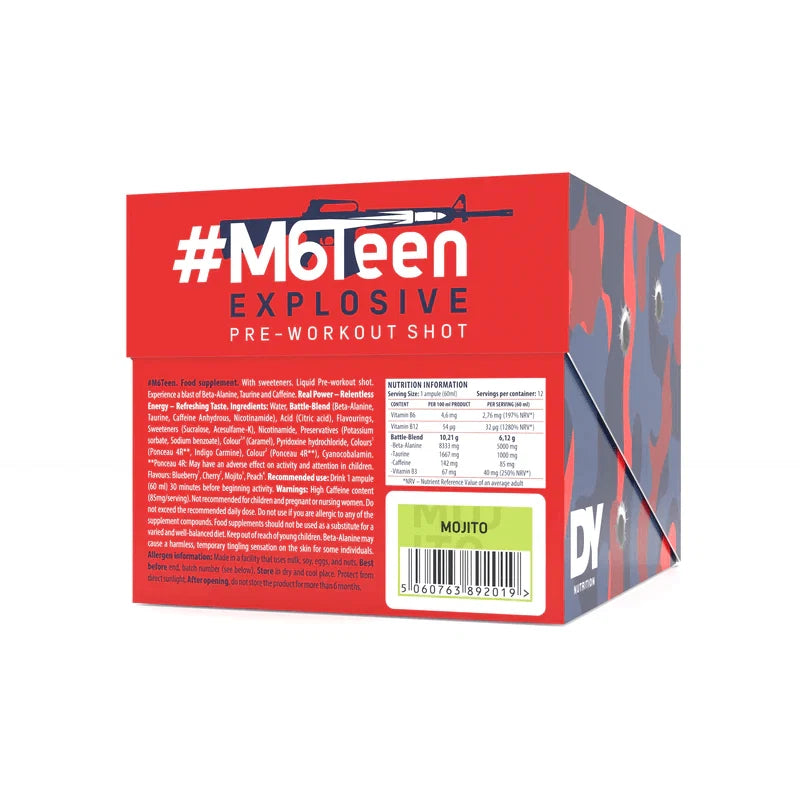 dy nutrition m6teen battle blend 60 ml ampoules - OX Muscle