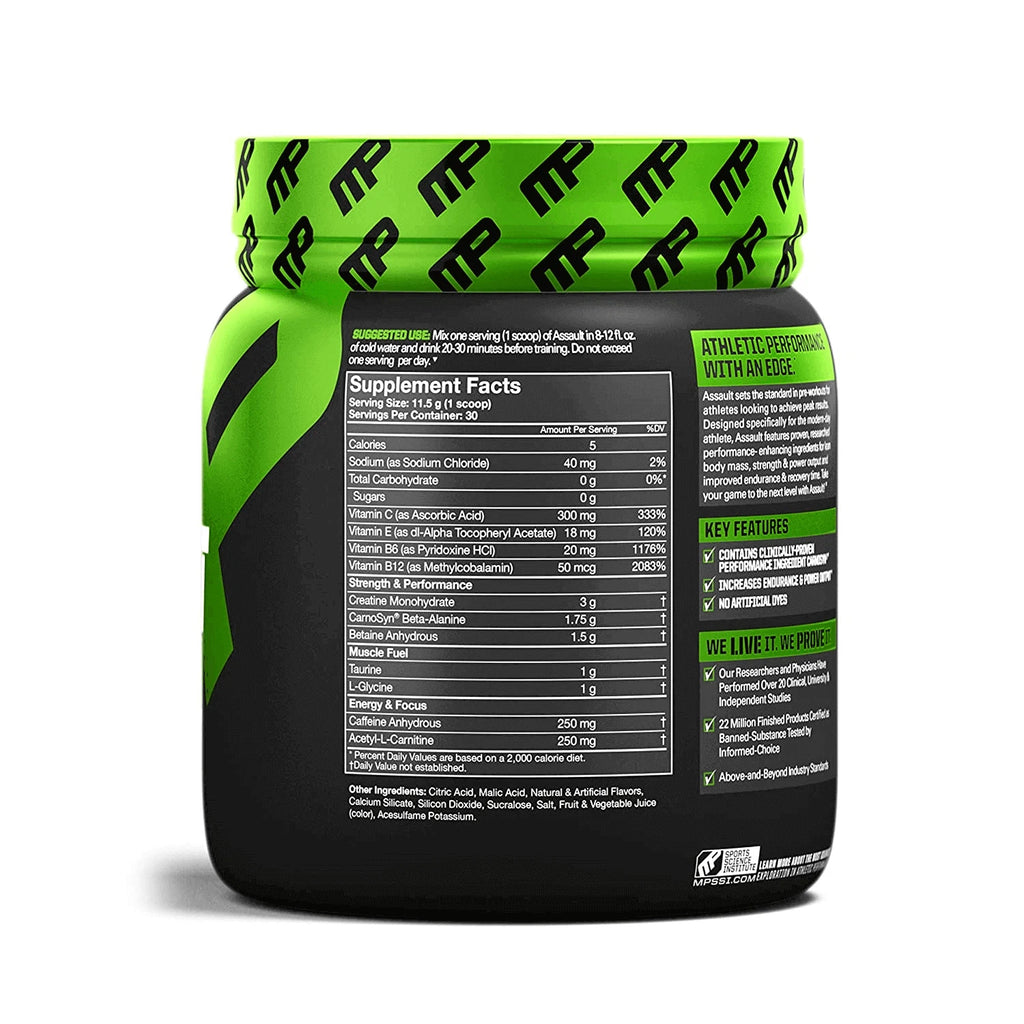 Muscle Pharm Assault Pre-workout - OX Muscle