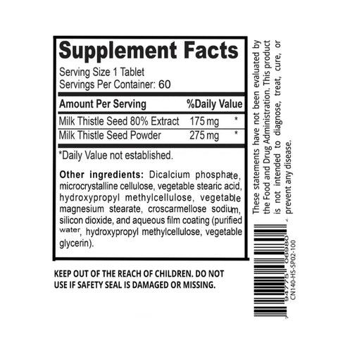 afterave milk thistle complex - OX Muscle