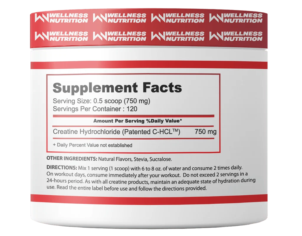 wellness nutrition creatine hcl - OX Muscle