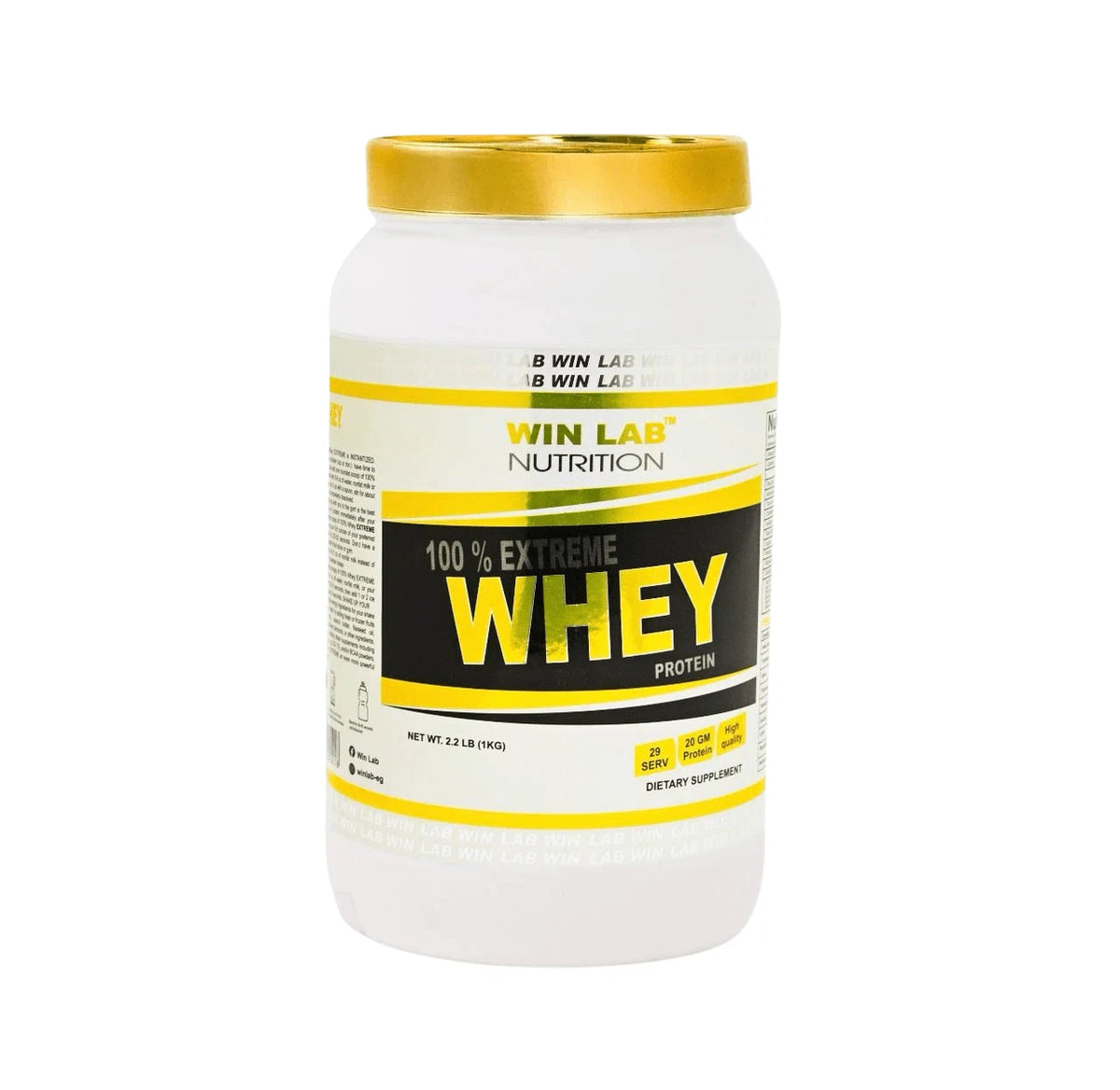 Win Lab Whey Protein 1kg - 29 serv - OX Muscle