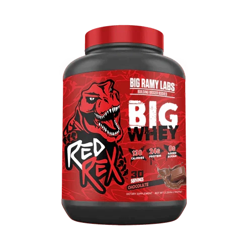 big ramy labs big whey red rex 1kg