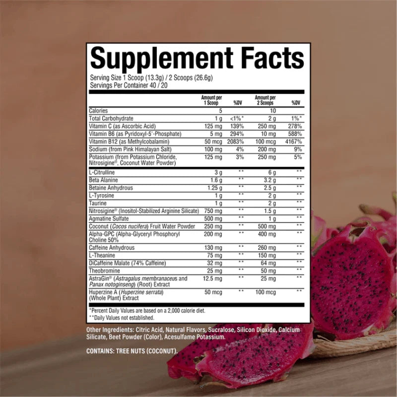 RAW CBUM THAVAGE Pre-Workout 30/15 servings - OX Muscle