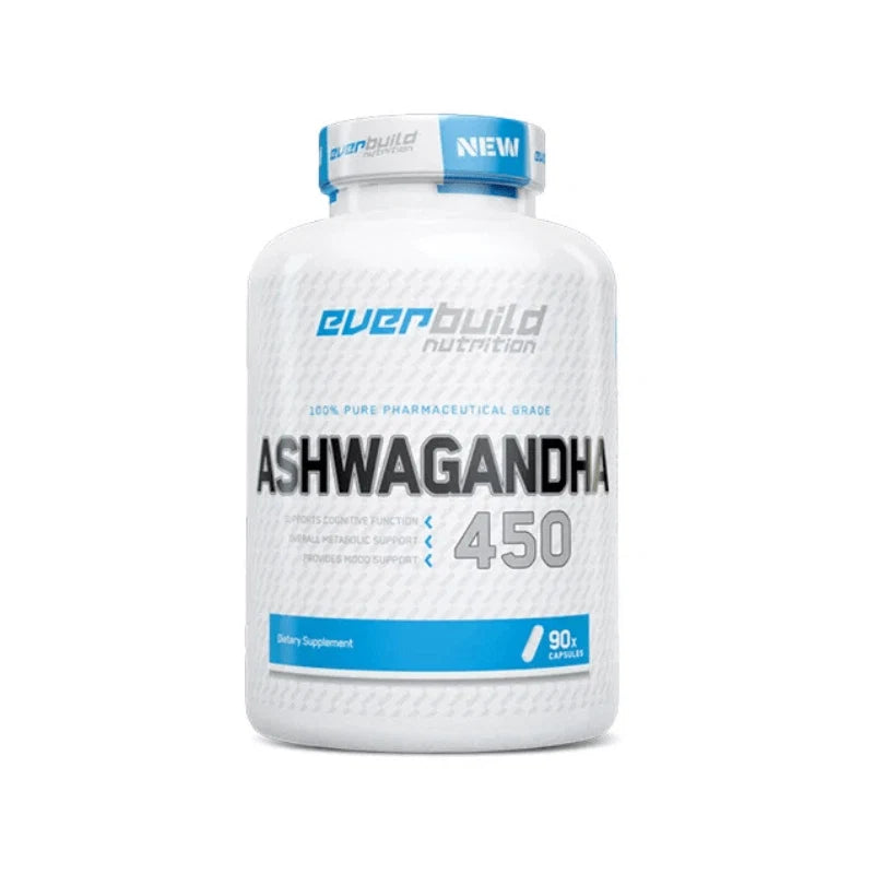 Ever Build Ashwagandha 450mg - 90 Capsules - OX Muscle