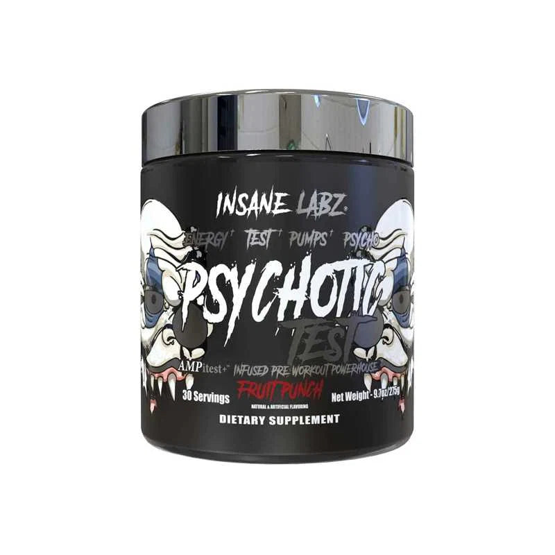 Insane Labz Psychotic Test Pre-Workout - OX Muscle