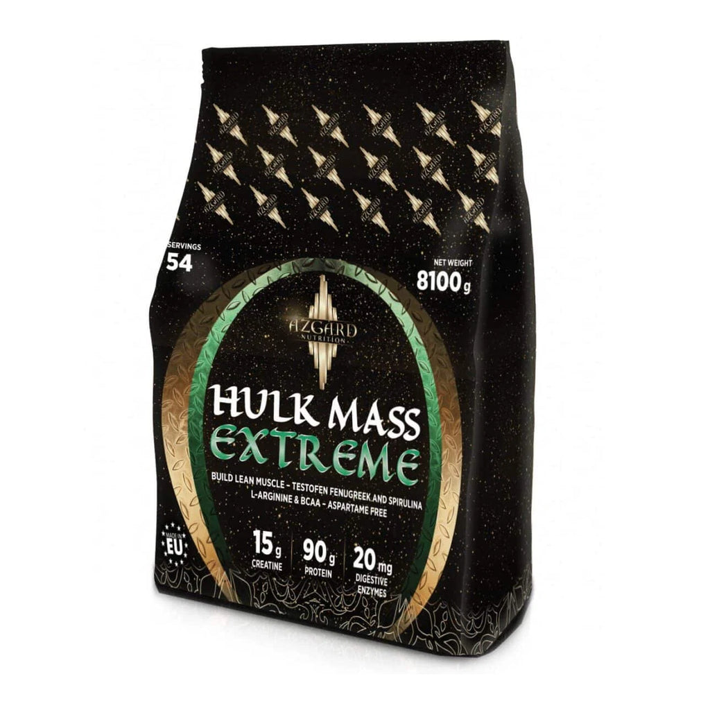 Azgard Nutrition Hulk Mass Extreme 8.1kg - 54 servings - OX Muscle