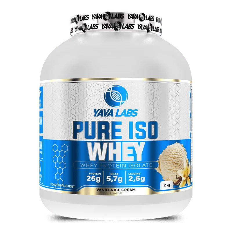 Yava Labs Pure Iso Whey 2kg - 66 serv - OX Muscle