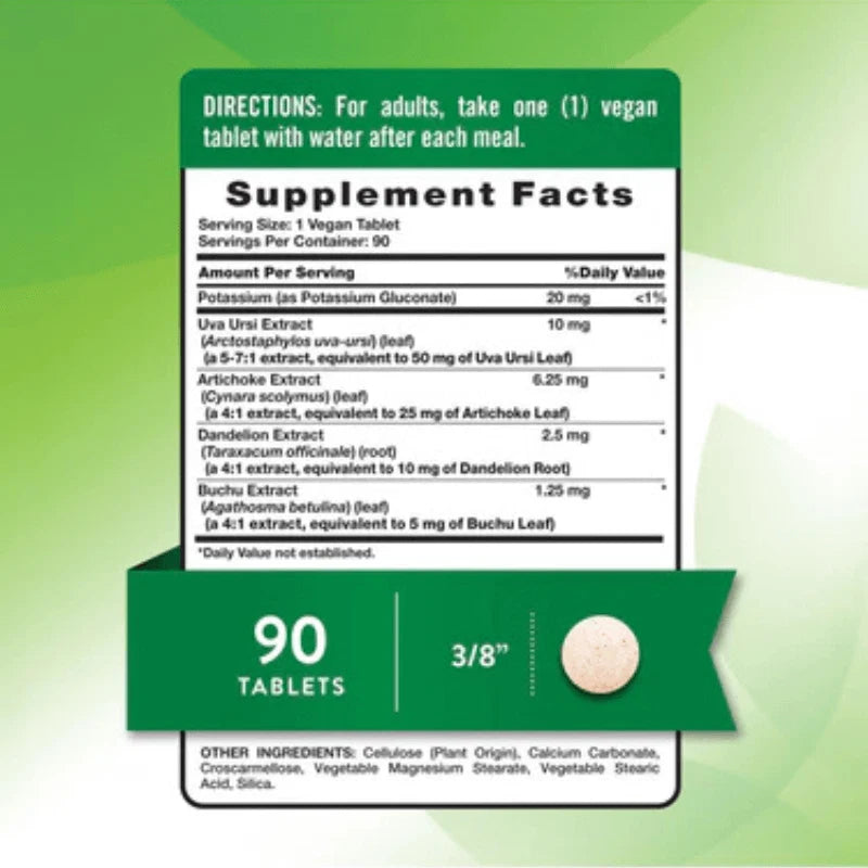Nature's Truth Water Pill with Potassium | Caffeine Free - OX Muscle