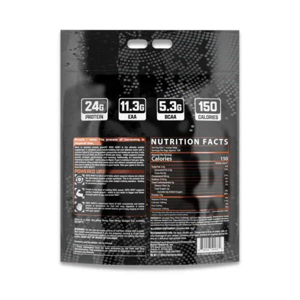 Nutrex Research Whey Protein - 4.54kg - 128 serv - OX Muscle