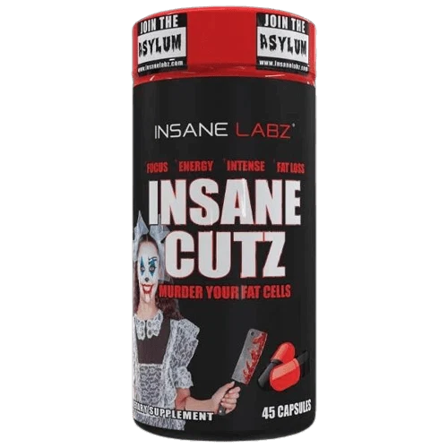 Insane Labz Insane Cutz 45 Capsules Burn Body Fat - OX Muscle