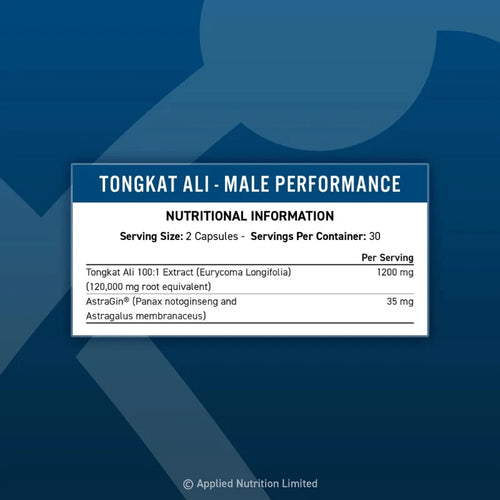 Applied Nutrition Tongkat Ali 1200mg - 60 Capsules - OX Muscle
