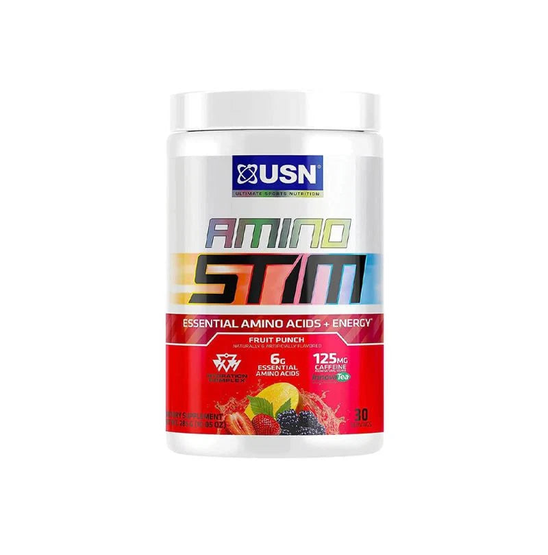 USN AMINO STIM EAAs + Energy - OX Muscle