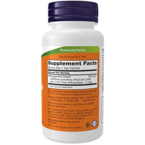Now Foods Ashwagandha - OX Muscle
