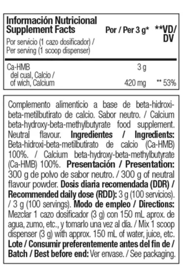 Zoomad Labs One Raw HMB 100 Servings - OX Muscle